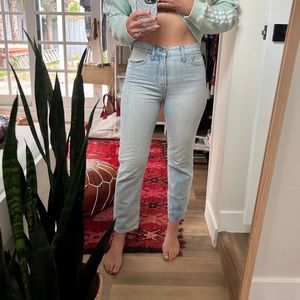 Madewell vintage fit jeans